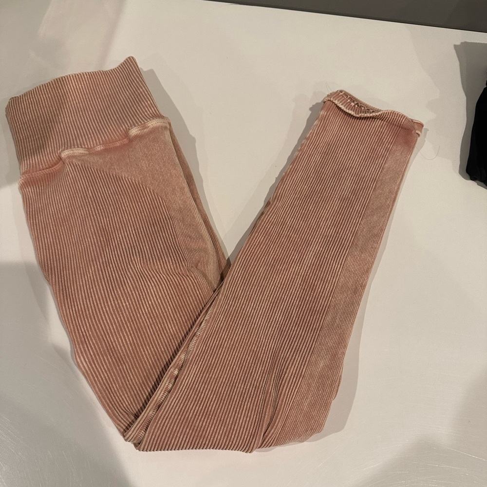 Free people robbed leggings. Brand new